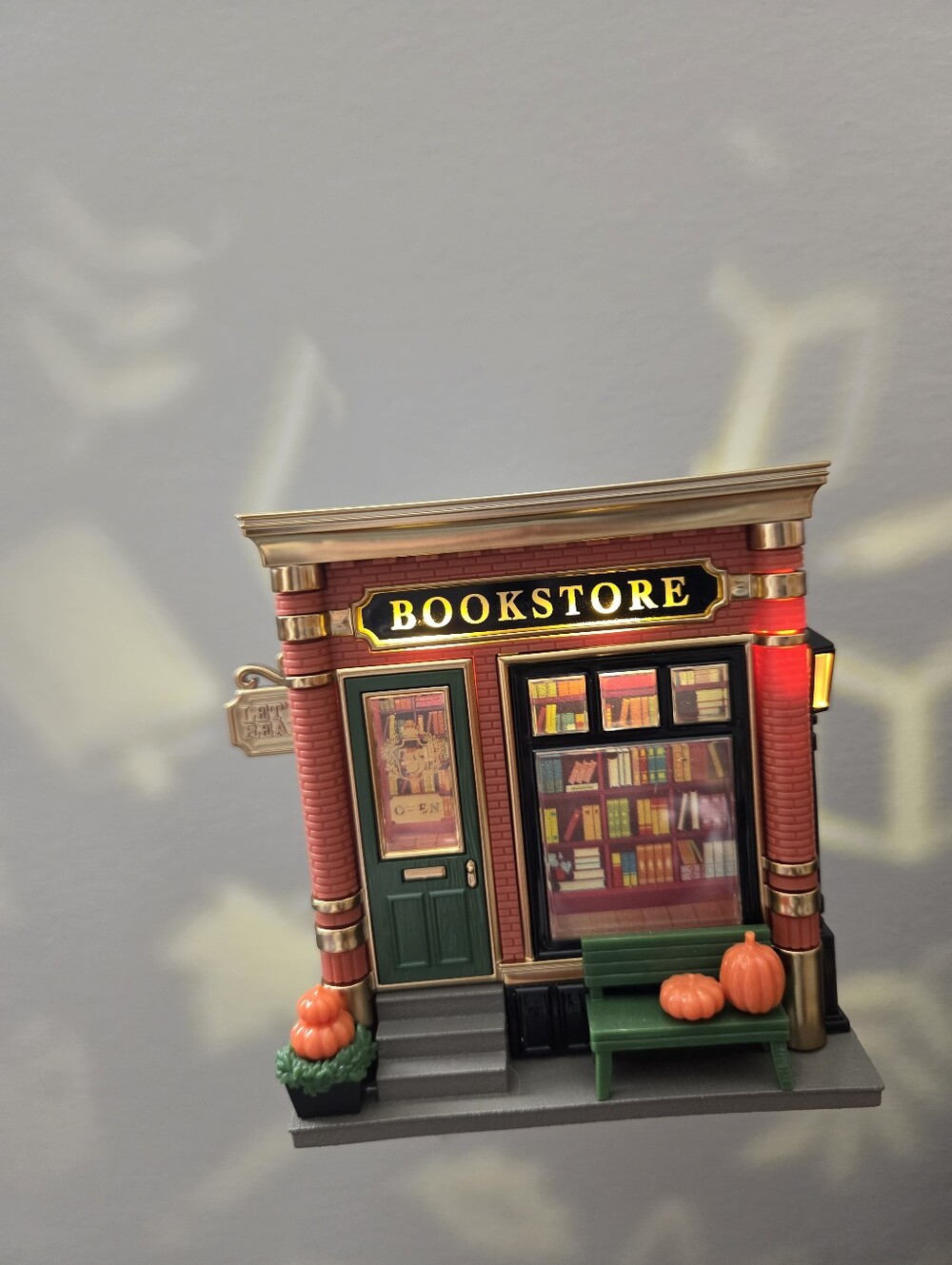 Fall Autumn Bookstore Wallflower Plugin